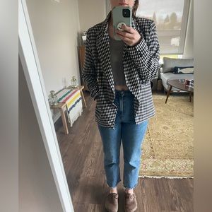 Maison D'amelie checkered oversized Blazer/Jacket